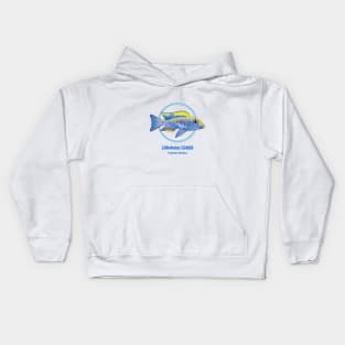 Lithobates Cichlid Kids Hoodie